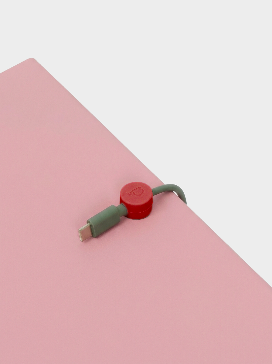 Pedestal Cable Clips Cable Managers 043 Burnin' Red