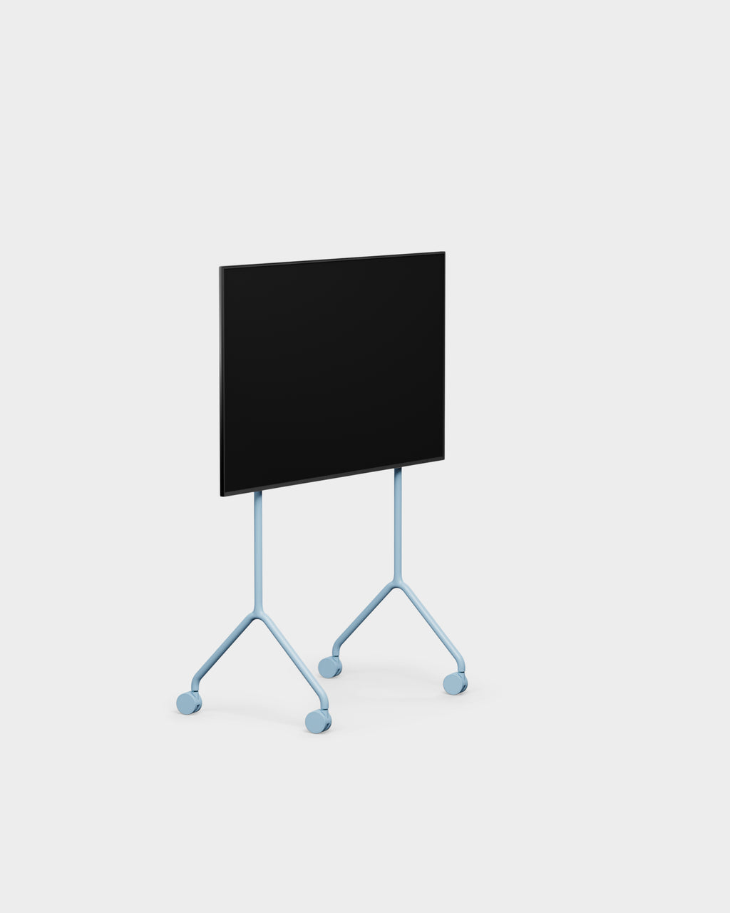 Pedestal Moon Light TV Stands 042 Powder Blue