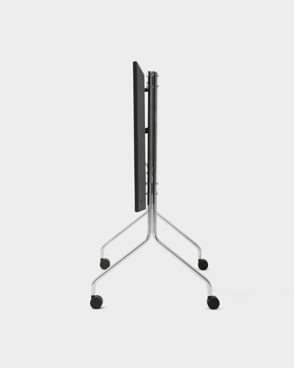 Pedestal Moon Rollin' Stands W/ Wheels 020 Chrome