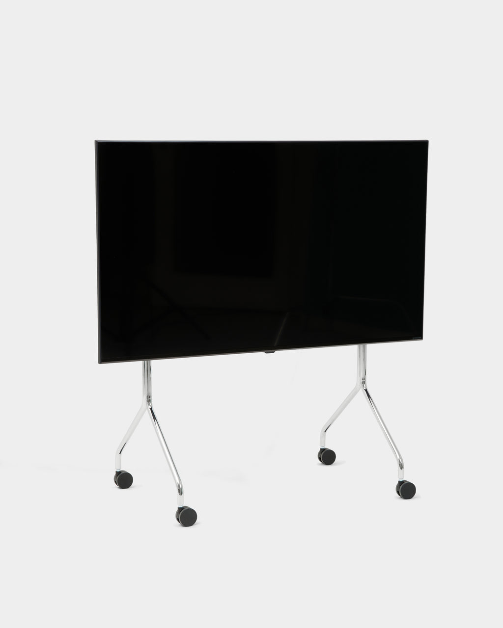 Pedestal Moon Rollin' Stands W/ Wheels 020 Chrome