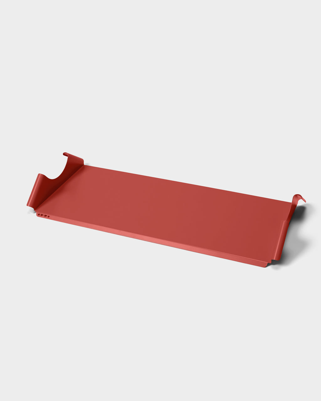 Pedestal Moon Tray Shelf Moon Modules 043 Burnin' Red