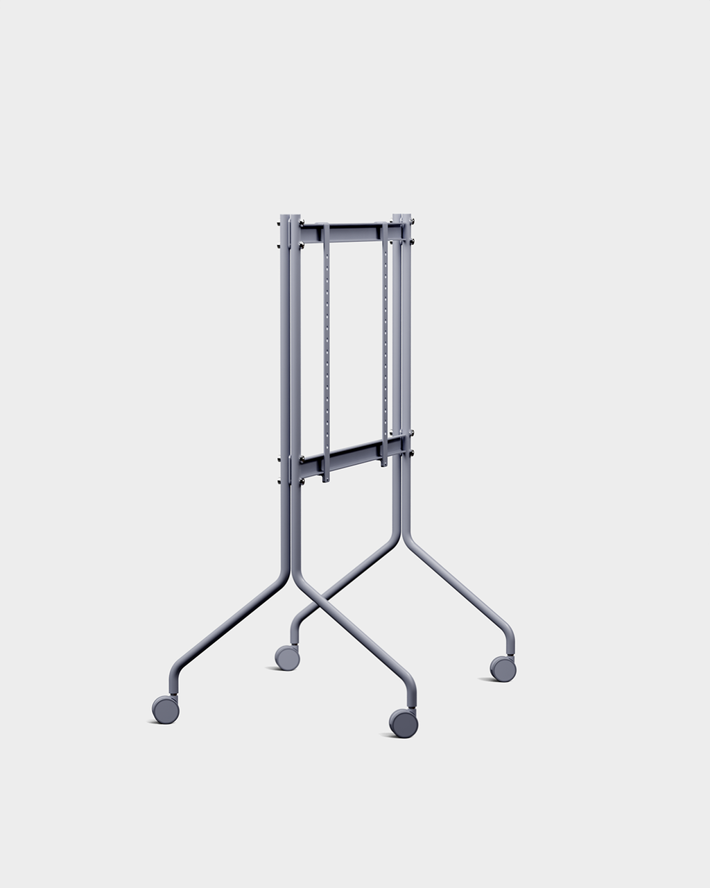 Pedestal Moon Stands W/ Wheels 047 Ash Gray