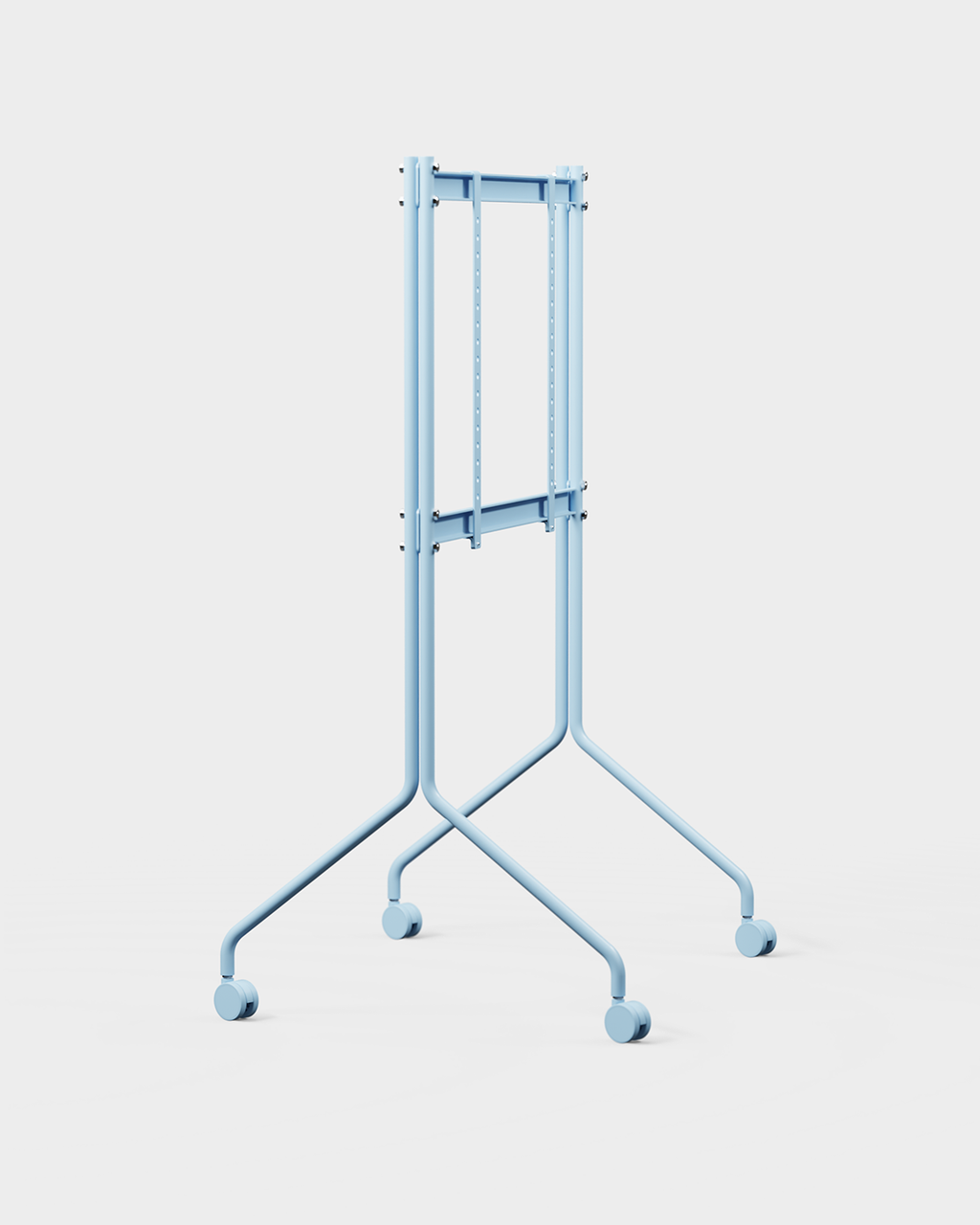 Pedestal Moon Tall Stands W/ Wheels 042 Powder Blue