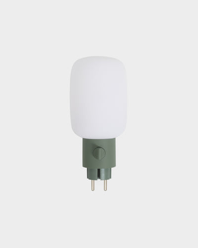 Plug-in Lamp - Mossy Green