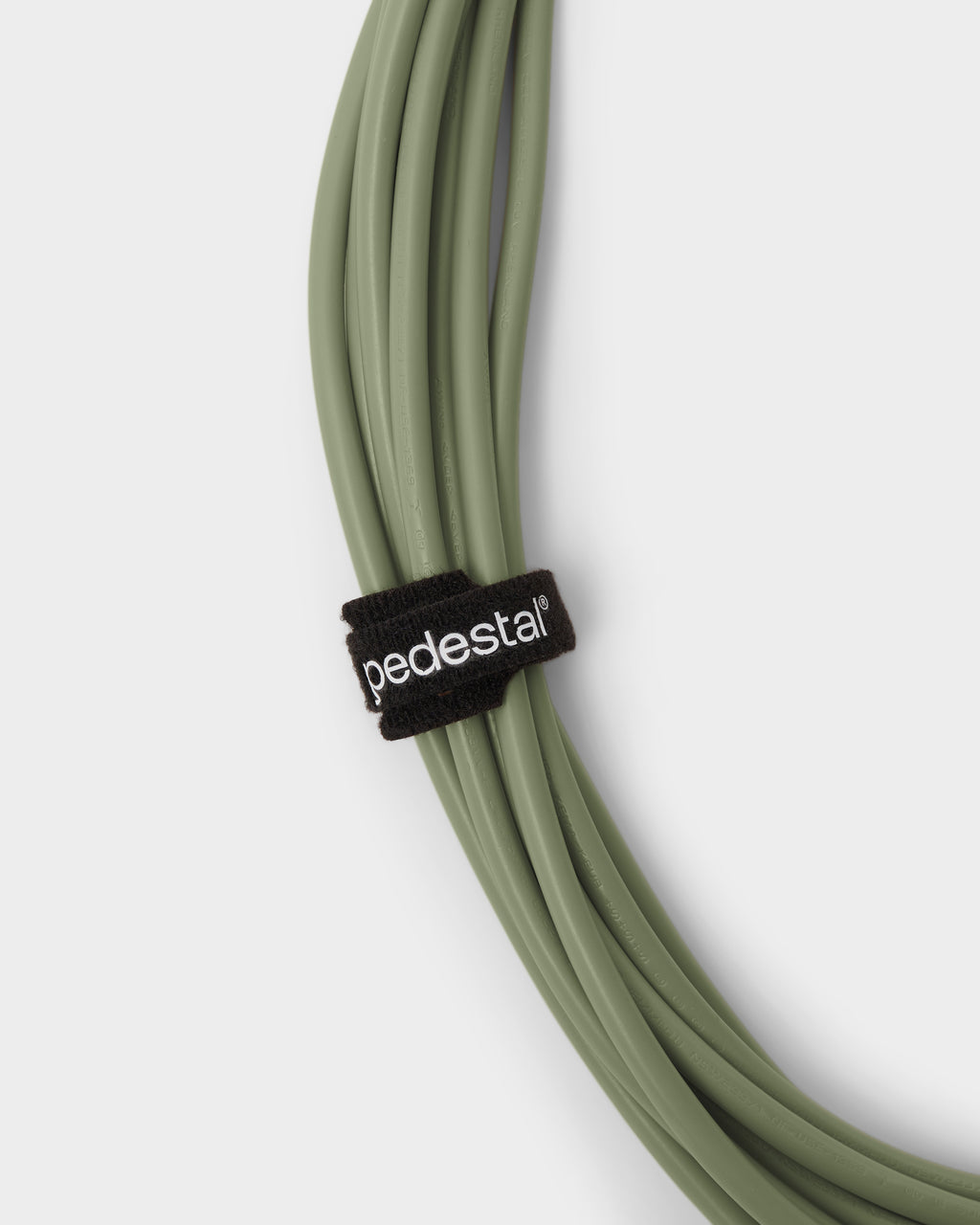Pedestal Power Cable 7.5 UK Cables 019 Mossy Green