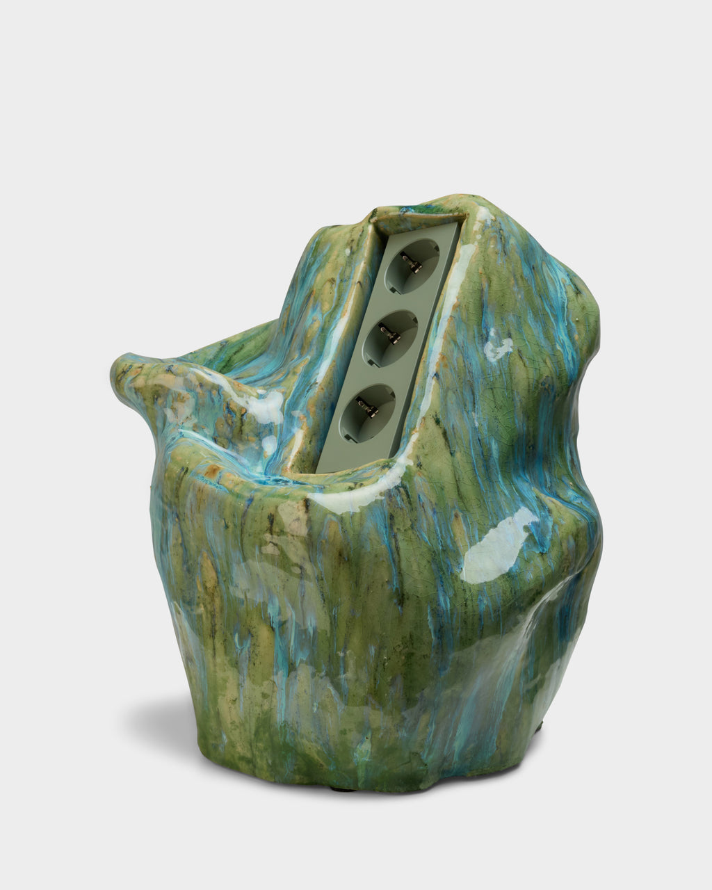 Pedestal Power Gem Power Accessories 039 Green Jade