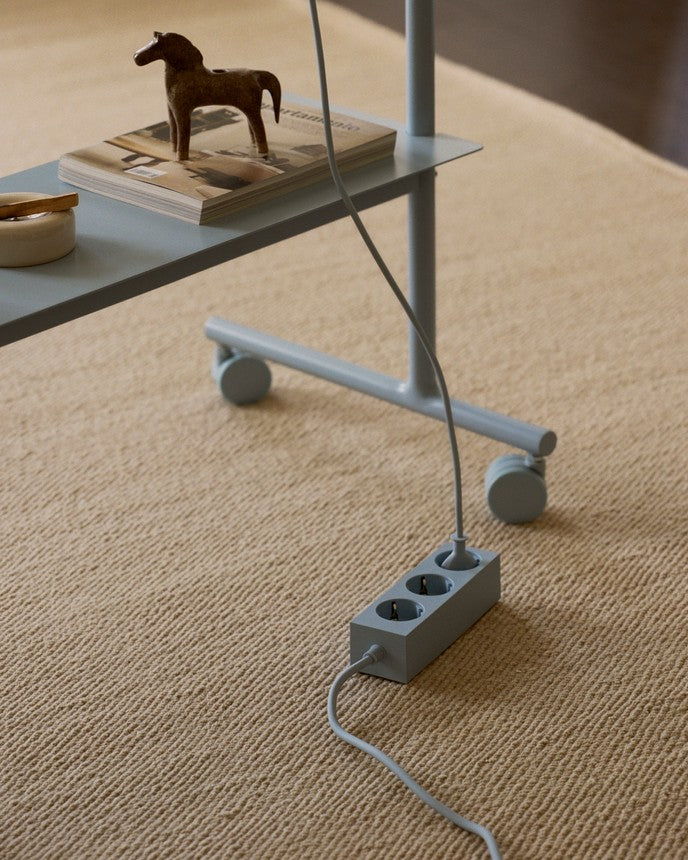 Pedestal Rover Stands W/ Wheels 042 Powder Blue