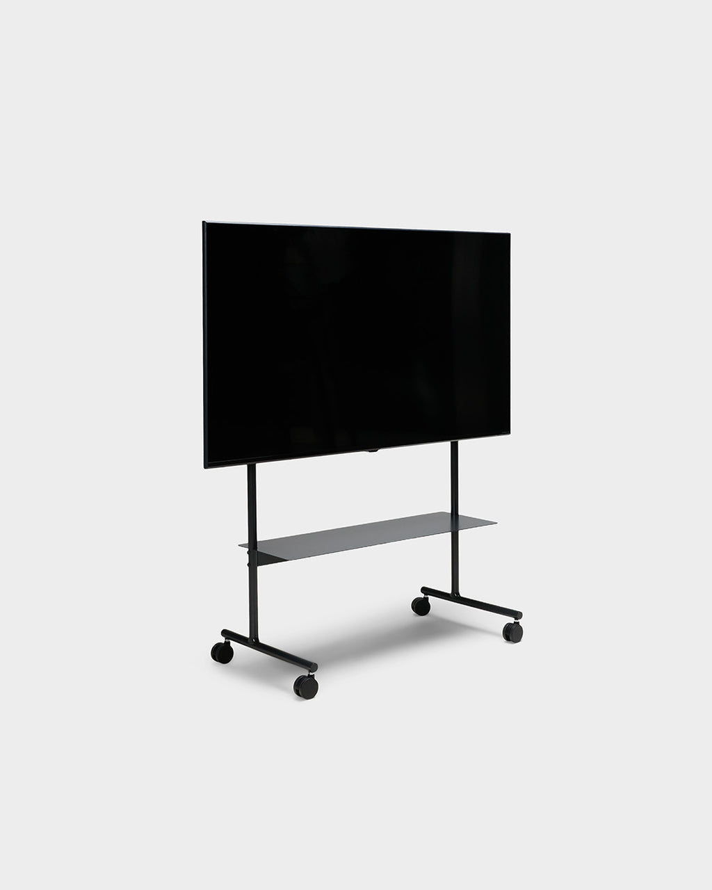 Pedestal Rover Stands W/ Wheels 001 Charcoal